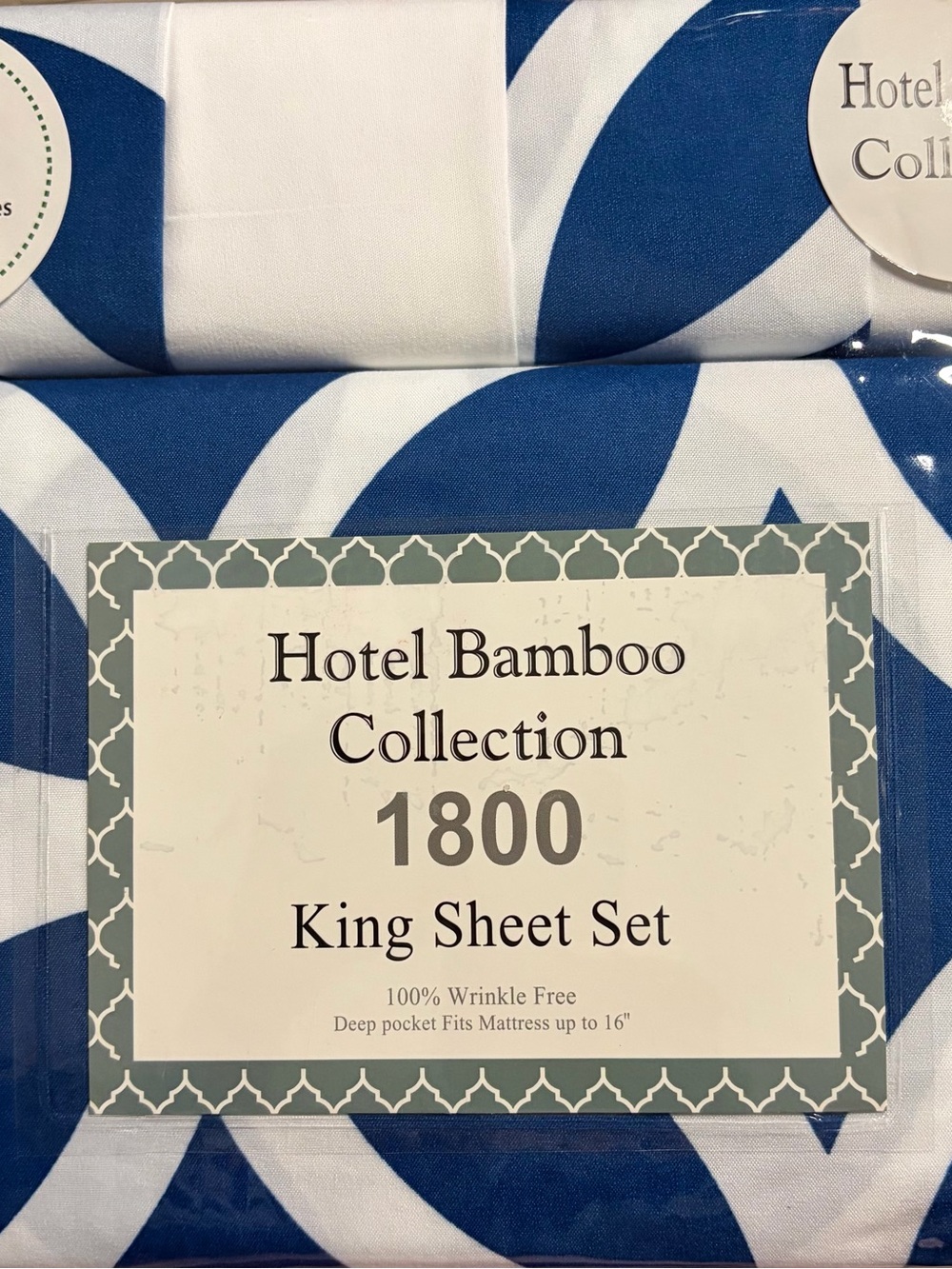 1800 hotel bamboo collection bed sheet 6 pieces